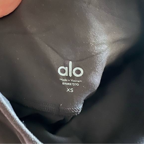 ALO Yoga Paneled‎ Mesh Leggings Black - Picture 4 of 4